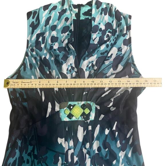 Stunning Alberto Makali 100% Silk Maxi Dress – Size 8 Y2K inspired - Picture 3 of 5